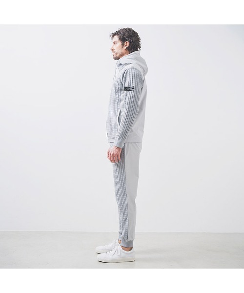 g-stage(ジーステージ)の「ニットコンビデザインリブパンツ(その他パンツ・メンズ・ブラック/ライトグレー・46/48/50)」の5枚目の写真