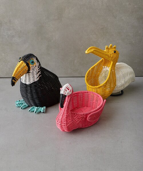 FLAMINGO BASKET フラミンゴバスケット（収納グッズ）｜BIRTHDAY BAR