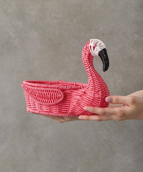 FLAMINGO BASKET フラミンゴバスケット（収納グッズ）｜BIRTHDAY BAR
