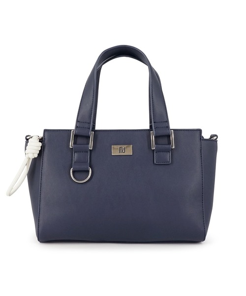 MURUA(ムルーア)の「MURUA(ムルーア)2WAYハンドバッグ MR-B1454 ロゴプレート(ハンドバッグ・レディース・ブラウン/ブラック/ネイビー・FREE)」の14枚目の写真