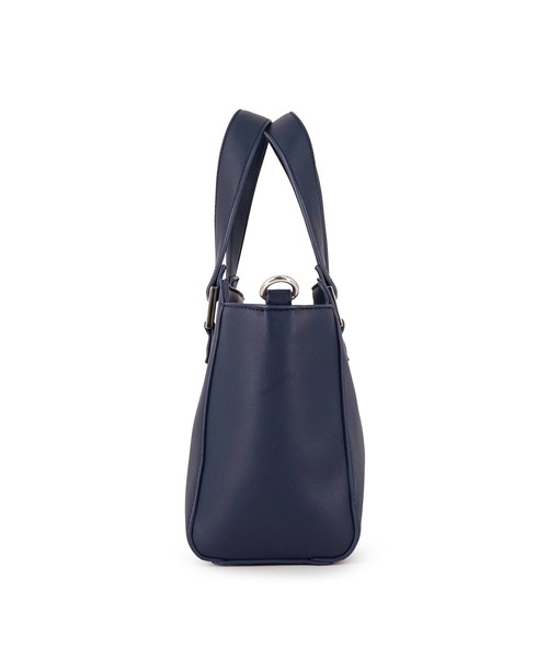MURUA(ムルーア)の「MURUA(ムルーア)2WAYハンドバッグ MR-B1454 ロゴプレート(ハンドバッグ・レディース・ブラウン/ブラック/ネイビー・FREE)」の17枚目の写真