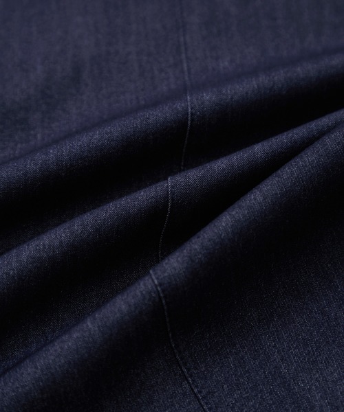 le cercle ADAM ET ROPE'(ルセルクルアダムエロペ)の「デニムライクカーブパンツ(その他パンツ・レディース・ホワイト/ブルー系その他4・FREE)」の4枚目の写真