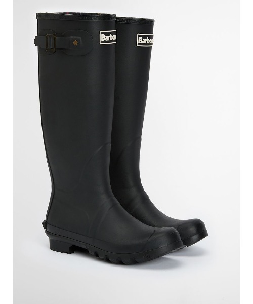 Barbour(バブアー)の「Bede サイドストラップ レインブーツ(レディース)(レインシューズ・レディース・ブラック・4/5/3)」の2枚目の写真