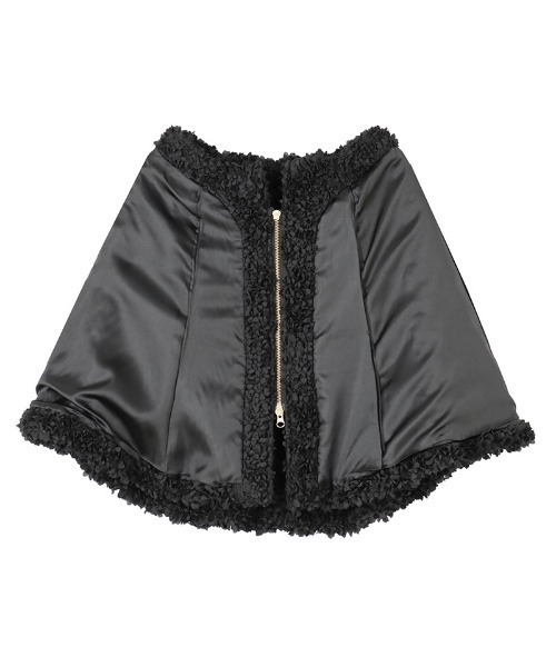 JENNE(ジェンヌ)の「2WAYマルチフラワーポンチョ・スカート(その他アウター・レディース・ブラック・SMALL/MEDIUM/LARGE)」の15枚目の写真