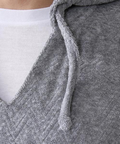 coen（コーエン）の「メキシカンジャガードパイルパーカー（パーカー・メンズ・グレー/ネイビー・X-LARGE/LARGE/MEDIUM/SMALL）」の13枚目の写真