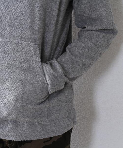 coen（コーエン）の「メキシカンジャガードパイルパーカー（パーカー・メンズ・グレー/ネイビー・X-LARGE/LARGE/MEDIUM/SMALL）」の14枚目の写真