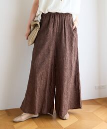 le.coeur blanc | ジャガードフレアスリットパンツ(その他パンツ)