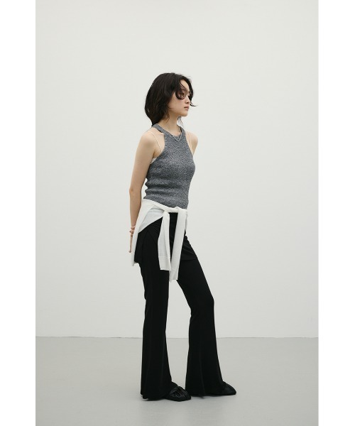STYLEMIXER(スタイルミキサー)の「アメスリブークレニットトップ(タンクトップ・レディース・ホワイト/チャコールグレー/レッド・FREE)」の15枚目の写真