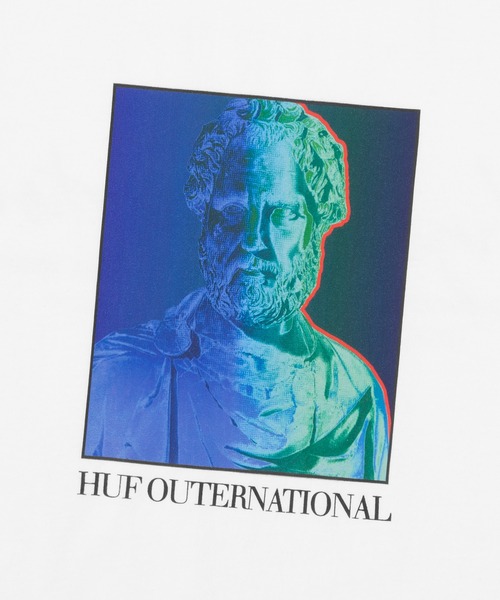 HUF（ハフ）の「HIGHER EDUCATION TEE（Tシャツ/カットソー・メンズ・ブラック/ホワイト・XXL/XL/L/M/S）」の8枚目の写真