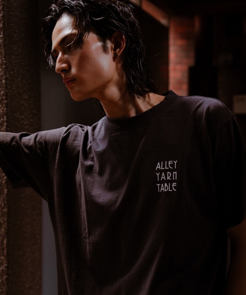 ROOPTOKYO（ループトウキョウ）の「AYT×阪神タイガース 熱覇 プリントデザイン グラフィック クルーネックTシャツ 半袖 メンズ 野球 ベースボール 2026年夏 夏服（Tシャツ/カットソー・メンズ・ワンウォッシュ・M/L/XL）」の4枚目の写真