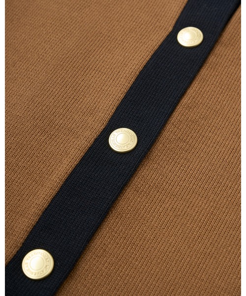 Traditional Weatherwear(トラディショナルウェザーウェア)の「ARKLEY VS KNIT(ニット/セーター・レディース・ネイビー系/キャメル/チョコ・S)」の9枚目の写真