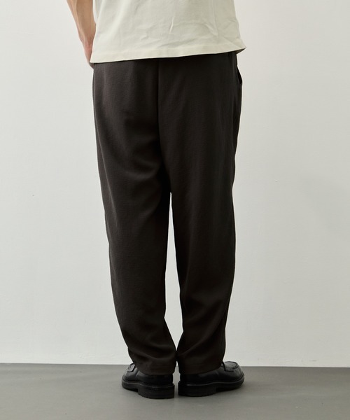 CITY TOKYO(シティトウキョウ)の「【CITY TOKYO】Multi-flex ワイドテーパードパンツ(その他パンツ・メンズ・ダークブラウン/ブラック・1/2)」の12枚目の写真
