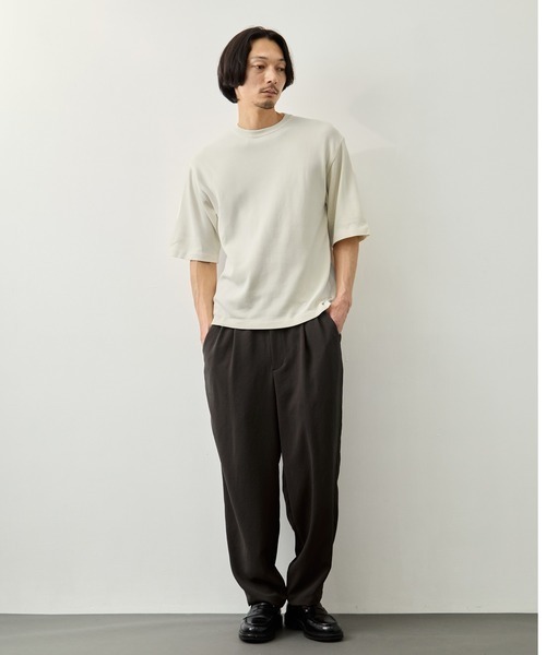 CITY TOKYO(シティトウキョウ)の「【CITY TOKYO】Multi-flex ワイドテーパードパンツ(その他パンツ・メンズ・ダークブラウン/ブラック・1/2)」の9枚目の写真