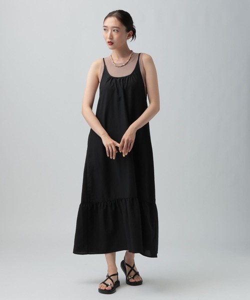 LEPSIM(レプシィム)の「アソート切り替えキャミワンピース 1043535(ワンピース・レディース・ブラック/レッド/ブラック系その他・FREE)」の18枚目の写真