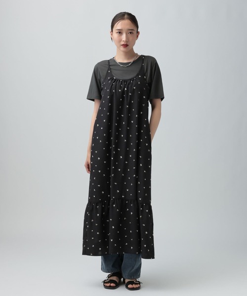 LEPSIM(レプシィム)の「アソート切り替えキャミワンピース 1043535(ワンピース・レディース・ブラック/レッド/ブラック系その他・FREE)」の15枚目の写真