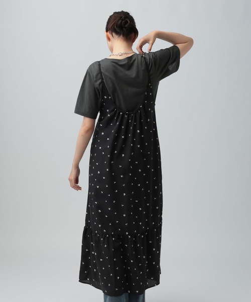 LEPSIM(レプシィム)の「アソート切り替えキャミワンピース 1043535(ワンピース・レディース・ブラック/レッド/ブラック系その他・FREE)」の4枚目の写真