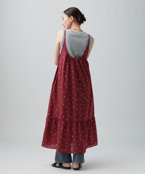 LEPSIM(レプシィム)の「アソート切り替えキャミワンピース 1043535(ワンピース・レディース・ブラック/レッド/ブラック系その他・FREE)」の7枚目の写真