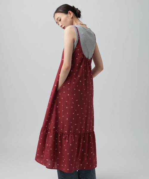 LEPSIM(レプシィム)の「アソート切り替えキャミワンピース 1043535(ワンピース・レディース・ブラック/レッド/ブラック系その他・FREE)」の9枚目の写真