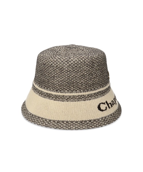 Chapeau d' O(シャポードオー)の「Chapeau d' O Jaquard Logo Thermo Hat / シャポードオー(ハット・レディース・ブラック/ピンク/ライトベージュ・M/57.5cm)」の9枚目の写真