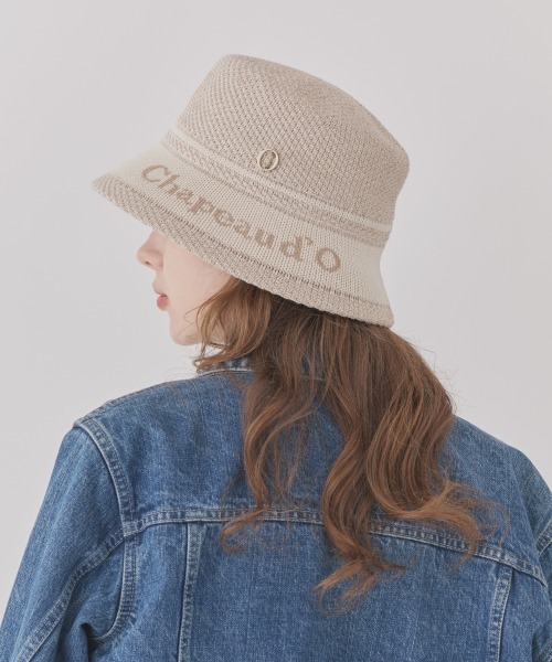 Chapeau d' O(シャポードオー)の「Chapeau d' O Jaquard Logo Thermo Hat / シャポードオー(ハット・レディース・ブラック/ピンク/ライトベージュ・M/57.5cm)」の19枚目の写真