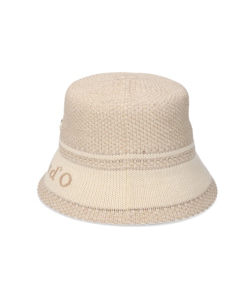 Chapeau d' O(シャポードオー)の「Chapeau d' O Jaquard Logo Thermo Hat / シャポードオー(ハット・レディース・ブラック/ピンク/ライトベージュ・M/57.5cm)」の22枚目の写真