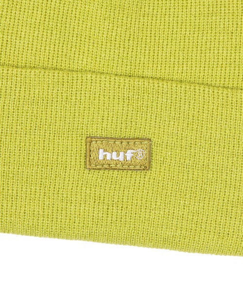 HUF(ハフ)の「AIR FLOW CUFF BEANIE(ニットキャップ/ビーニー・メンズ・ブラック/オレンジ系その他/アッシュグレー/グリーン系その他・O/S)」の5枚目の写真