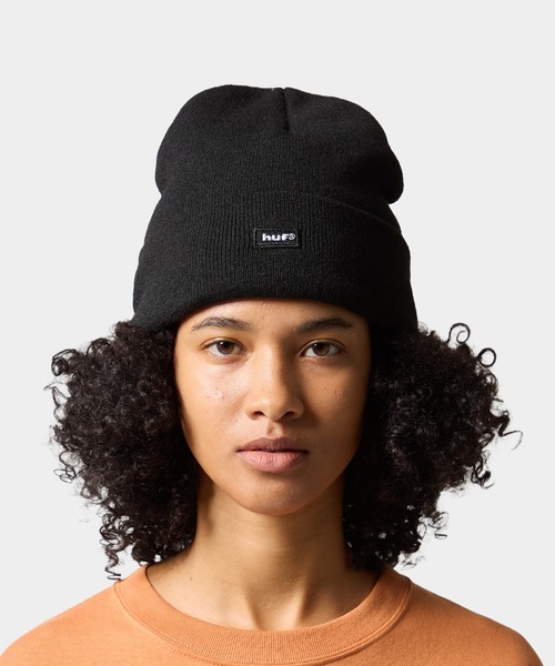 HUF(ハフ)の「AIR FLOW CUFF BEANIE(ニットキャップ/ビーニー・メンズ・ブラック/オレンジ系その他/アッシュグレー/グリーン系その他・O/S)」の15枚目の写真