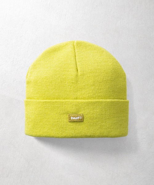HUF(ハフ)の「AIR FLOW CUFF BEANIE(ニットキャップ/ビーニー・メンズ・ブラック/オレンジ系その他/アッシュグレー/グリーン系その他・O/S)」の21枚目の写真
