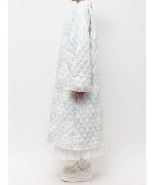 merry jenny（メリージェニー）の「Garden Quilt Coat（ステンカラーコート・レディース・オフホワイト/アイボリー・FREE）」の15枚目の写真
