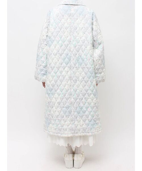 merry jenny（メリージェニー）の「Garden Quilt Coat（ステンカラーコート・レディース・オフホワイト/アイボリー・FREE）」の16枚目の写真