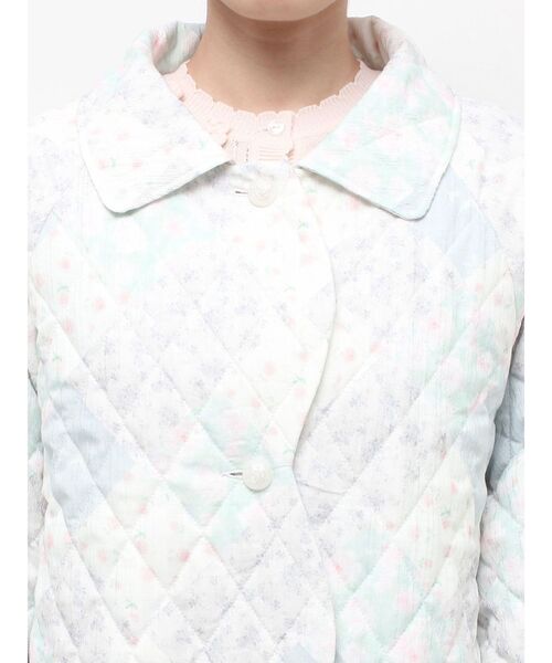 merry jenny（メリージェニー）の「Garden Quilt Coat（ステンカラーコート・レディース・オフホワイト/アイボリー・FREE）」の17枚目の写真
