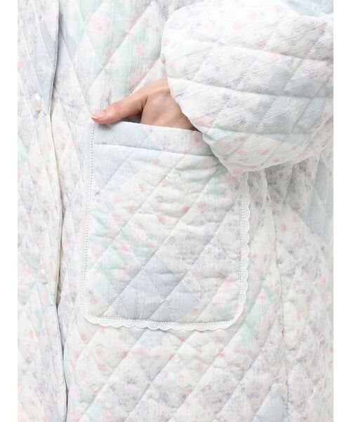 merry jenny（メリージェニー）の「Garden Quilt Coat（ステンカラーコート・レディース・オフホワイト/アイボリー・FREE）」の19枚目の写真
