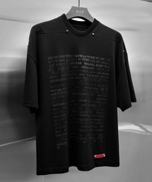 RICH（リッチ）の「【RICH】Logo Printed Oversize T-shirt / 【RICH】グラフィックロゴプリントリベットオーバーサイズ半袖Tシャツ（Tシャツ/カットソー）」