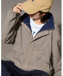 FREAK'S STORE（フリークスストア）の「限定展開 DISCUS ATHLETIC × FREAK'S STORE ディスカスアスレチック 別注 ナイロン 裏配色 フリース スタンドカラー ブルゾン（その他アウター）」