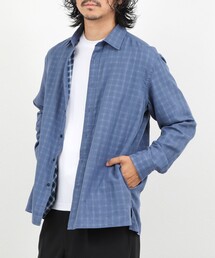 NOLLEY’S | ダブルガーゼ レギュラーカラーオーバーシャツ 26AW(シャツ/ブラウス)