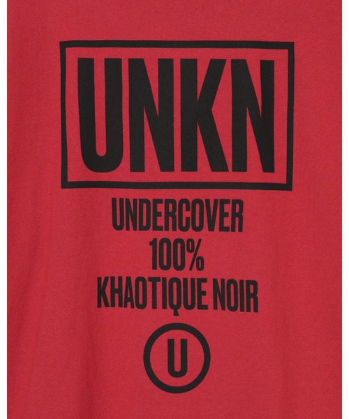 UNDERCOVER(アンダーカバー)の「UC2F3806(Tシャツ/カットソー・メンズ・レッド/ブラック/ホワイト・1/3/2/5/4)」の8枚目の写真