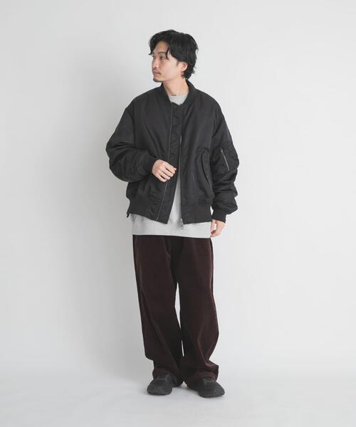 EKAL(エカル)の「MA-1(MA-1・メンズ・カーキ/ブラック・MEDIUM/LARGE)」の14枚目の写真