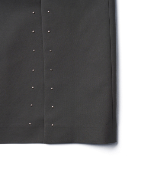 TTUDEMENT(トュードメント)の「STUD LONG SKIRT_CHARCOAL(スカート・レディース・その他・SMALL/MEDIUM)」の5枚目の写真