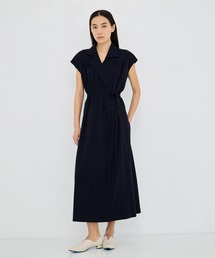 AKIRANAKA（アキラナカ）の「【AKIRANAKA/アキラナカ】Silva combi tex jersey dress BL（シャツワンピース）」