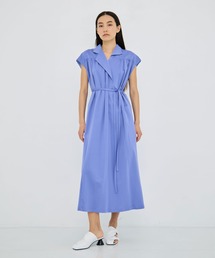 AKIRANAKA（アキラナカ）の「【AKIRANAKA/アキラナカ】Silva combi tex jersey dress BL（シャツワンピース）」
