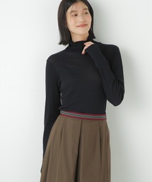 ◆【名品 / ウォッシャブル】シアータートルプルオーバー