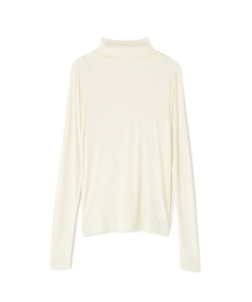 human woman(ヒューマンウーマン)の「◆【名品 / ウォッシャブル】シアータートルプルオーバー(Tシャツ/カットソー・レディース・ホワイト系その他4/ホワイト/ネイビー/グレー系その他・MEDIUM)」の16枚目の写真