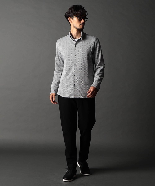 NICOLE CLUB FOR MEN(ニコルクラブフォーメン)の「レーヨン混ヘビーポンチ イージーパンツ(その他パンツ・メンズ・ブラック/その他1/ネイビー系/その他2/ブラウン系・SMALL/MEDIUM/LARGE/X-LARGE)」の12枚目の写真