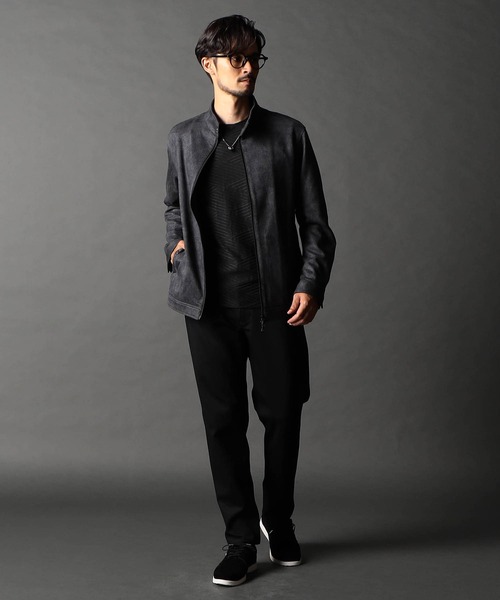 NICOLE CLUB FOR MEN(ニコルクラブフォーメン)の「レーヨン混ヘビーポンチ イージーパンツ(その他パンツ・メンズ・ブラック/その他1/ネイビー系/その他2/ブラウン系・SMALL/MEDIUM/LARGE/X-LARGE)」の15枚目の写真