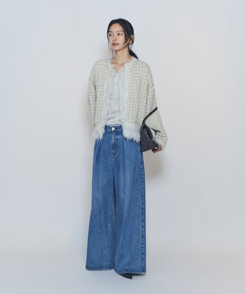 NEEDBY heritage(ニードバイヘリテージ)の「<NEEDBY heritage×1er Arrondissement>【別注】デニムパンツ"Charlotte"(デニムパンツ・レディース・インディゴブルー・34/38/36)」の9枚目の写真