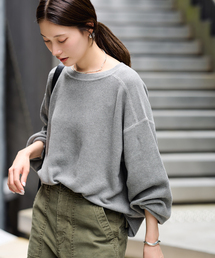 コットンカシミヤカノコニット