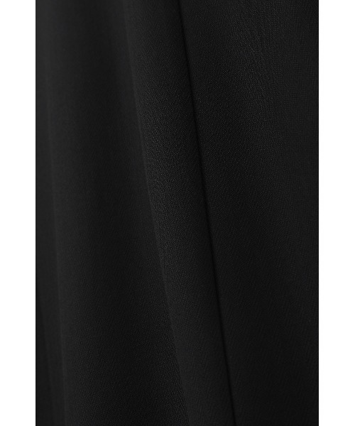 CLANE(クラネ)の「HERRINGBONE BACK SHEER ONEPIECE(ワンピース・レディース・ブラック・1/0)」の2枚目の写真