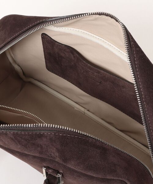 inter-chaussures(インターショシュール)の「【CHRISTIAN VILLA】ビットデザイン ボストンバッグ(Q66443)(ボストンバッグ・レディース・ダークブラウン/グレイッシュベージュ・ALL)」の5枚目の写真