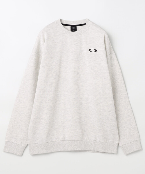 OAKLEY(オークリー)の「OAKLEY/オークリー 限定展開 RE-FOUNDATIONAL FLEECE CREW 1.0 / FOA409504(Tシャツ/カットソー・メンズ・グレー/ブラック・SMALL/LARGE/MEDIUM)」の1枚目の写真