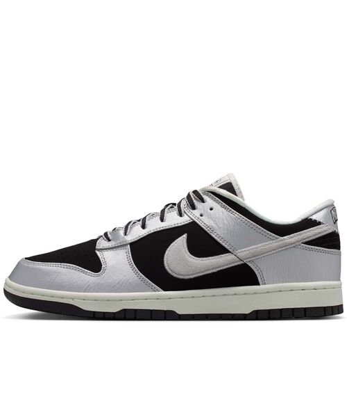 NIKE(ナイキ)の「ナイキ ダンク LOW レトロ メンズシューズ / Nike Dunk Low Retro Men's Shoes IM4413-001 Metallic Silver(スニーカー・メンズ・シルバー・24.5/25/25.5/26/26.5/27/27.5/28/29/30)」の1枚目の写真